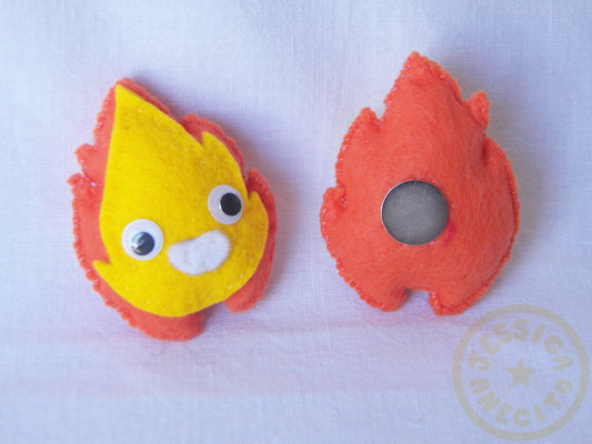 Calcifer Magnetic Pin