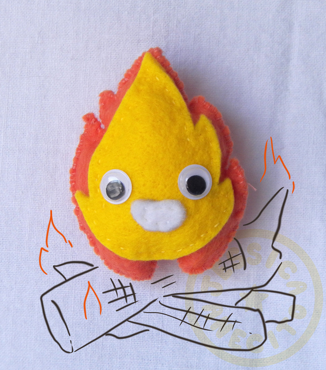 Calcifer Magnetic Pin