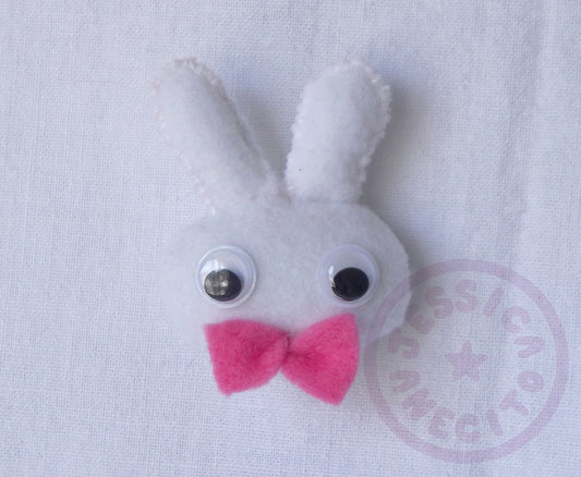 Dapper Bunny Magnetic Pin