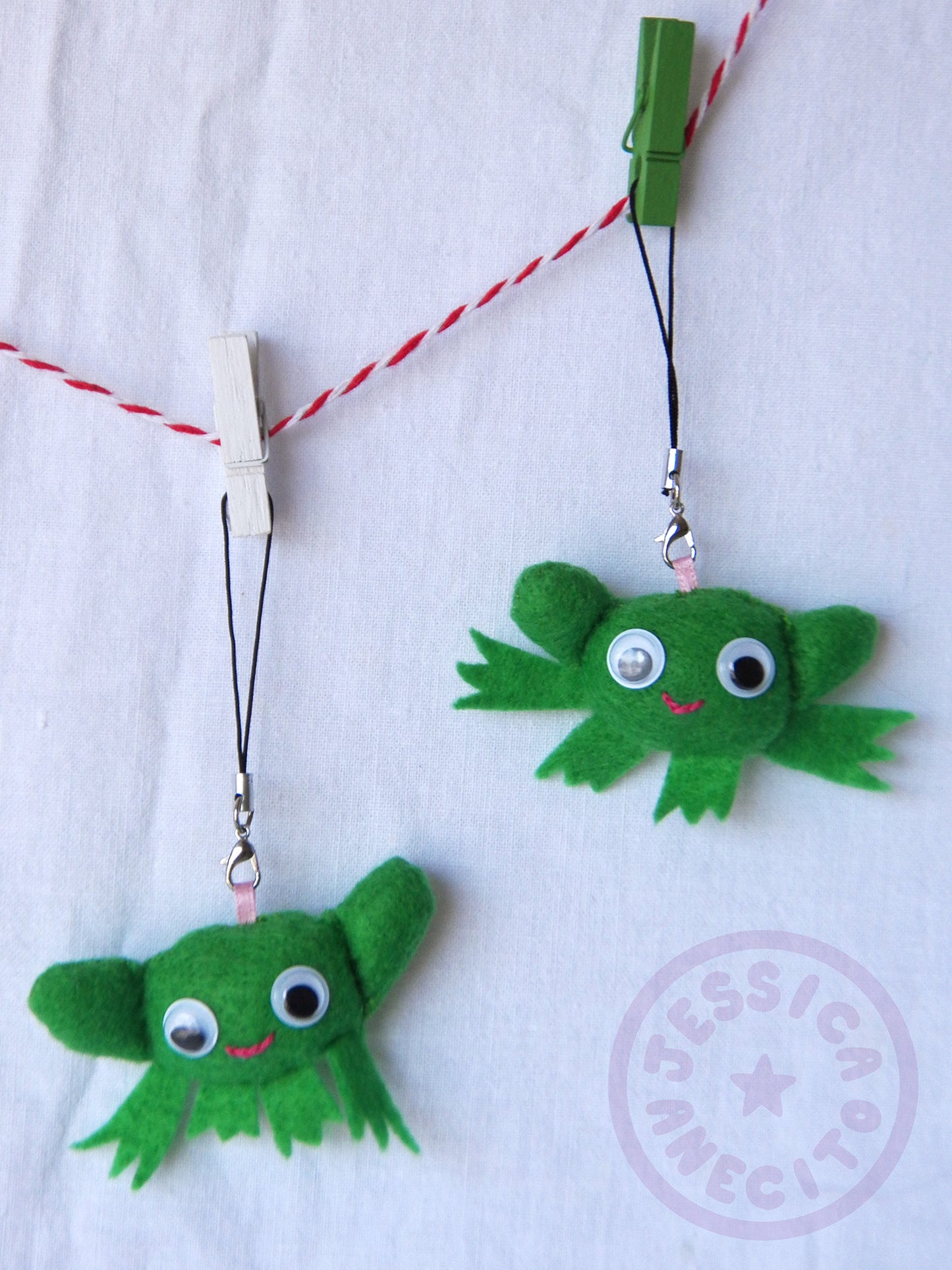 Froggy Phone Charms